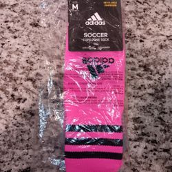 Adidas Pink Cushioned Socks 