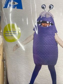 Disney Monster Inc BOO alien costume NEW size 4-6x
