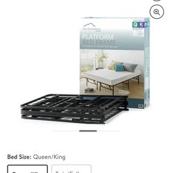 Spa sensations by zinus plataform bed frame
