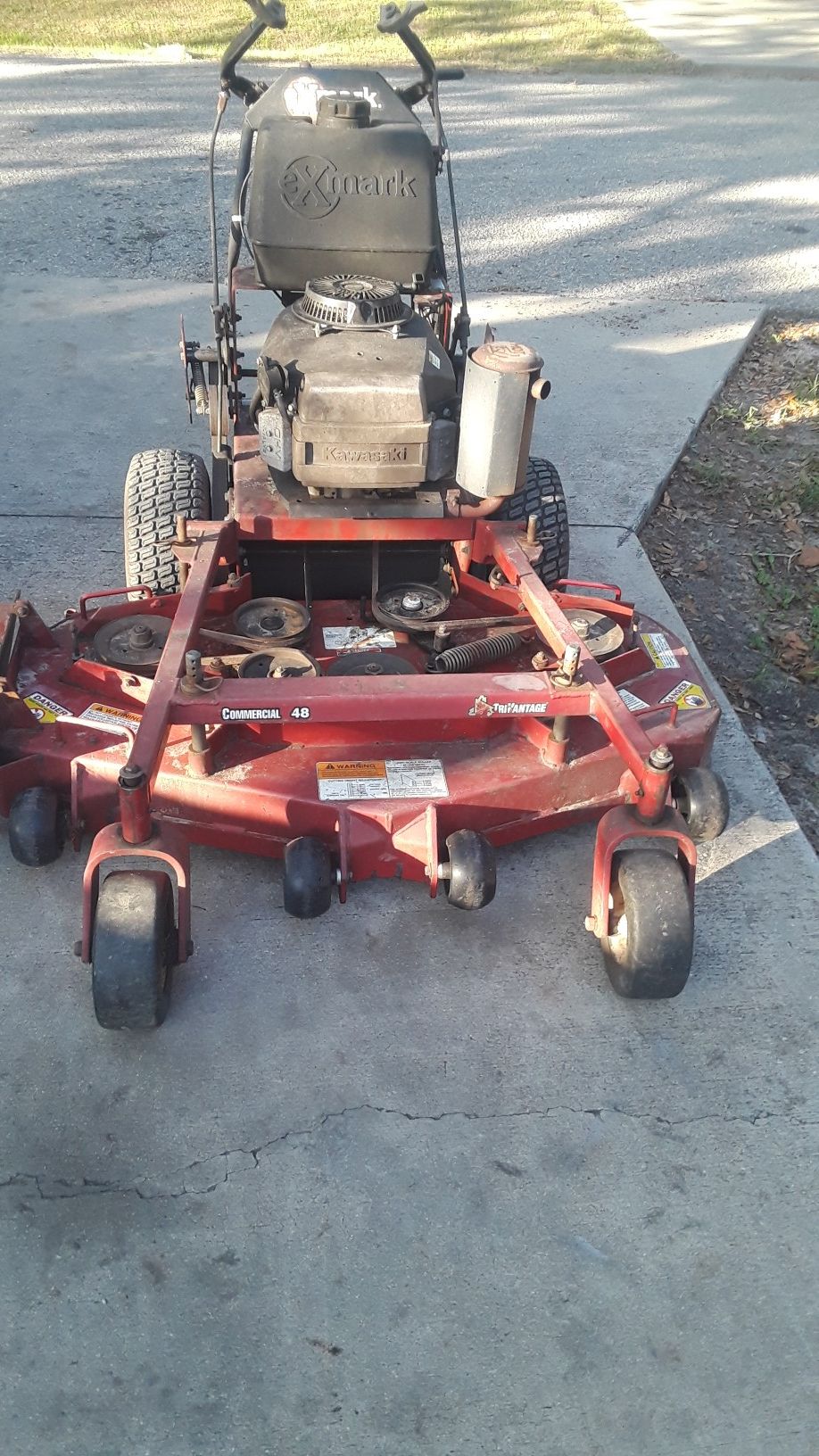 EXMART TURF TRACER COMMERCIAL 48' walk behind And GRAVELY ZT 48' I Do Have The BAGGER SYSTEM FOR IT.