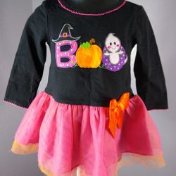 24 Month Boo Halloween Dress 
