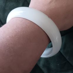 Bangle White Bracelet