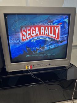 Sylvania 6420FF 20“ Retro Vintage Video Game CRT TV AV S-Video Coaxial w/ Remote