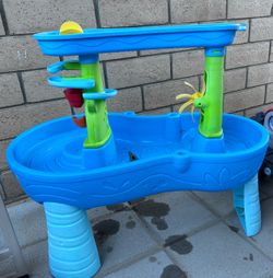 Kids Water Table with Spiral Tower