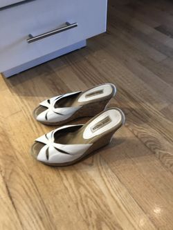 Steve Madden wedge slides siZe 7.5