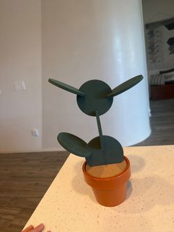 stackable green cactus coaster set