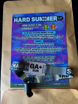 Hard summer GA+ Sunday Ticket