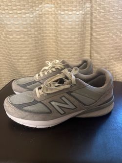 New Balance 990 V5 Grey Sneakers Size 11.5