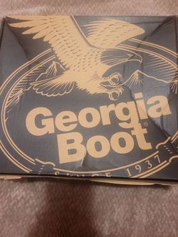 Georgia boots ,brand new, black color size 9