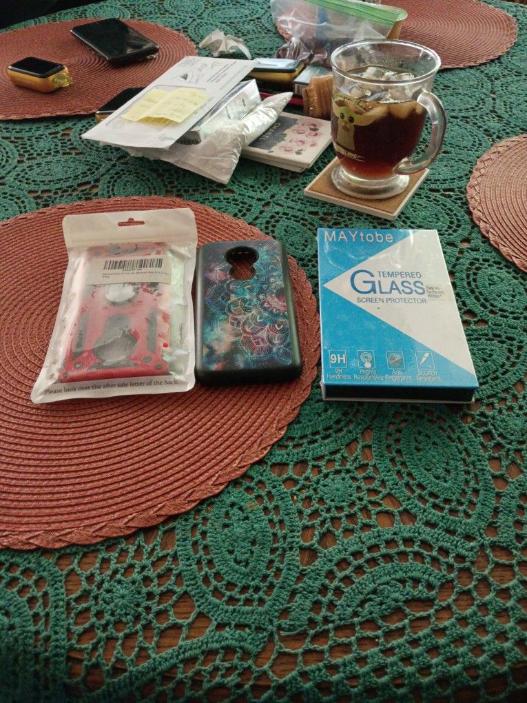 Moto G 7  Cases And Tempered Glass