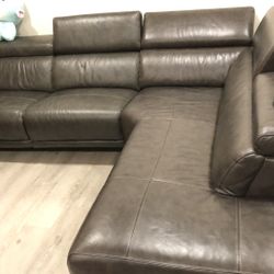 LEATHER SOFA