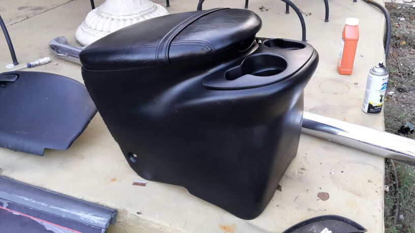Rear center console ford f150 harley davidson, 2001 to 2003,