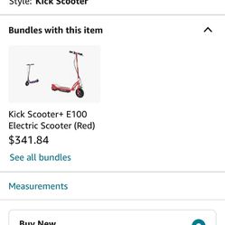 razor E100 electric scooter