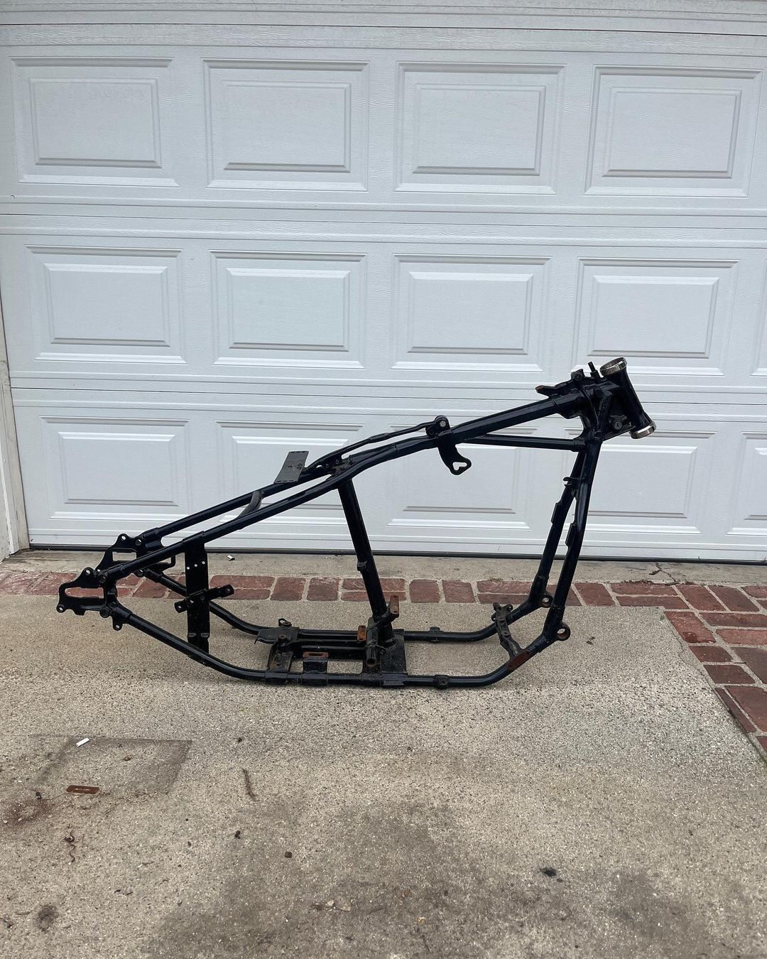 1(contact info removed) wishbone Panhead Frame.