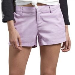 J. Crew Lavender Chino Shorts