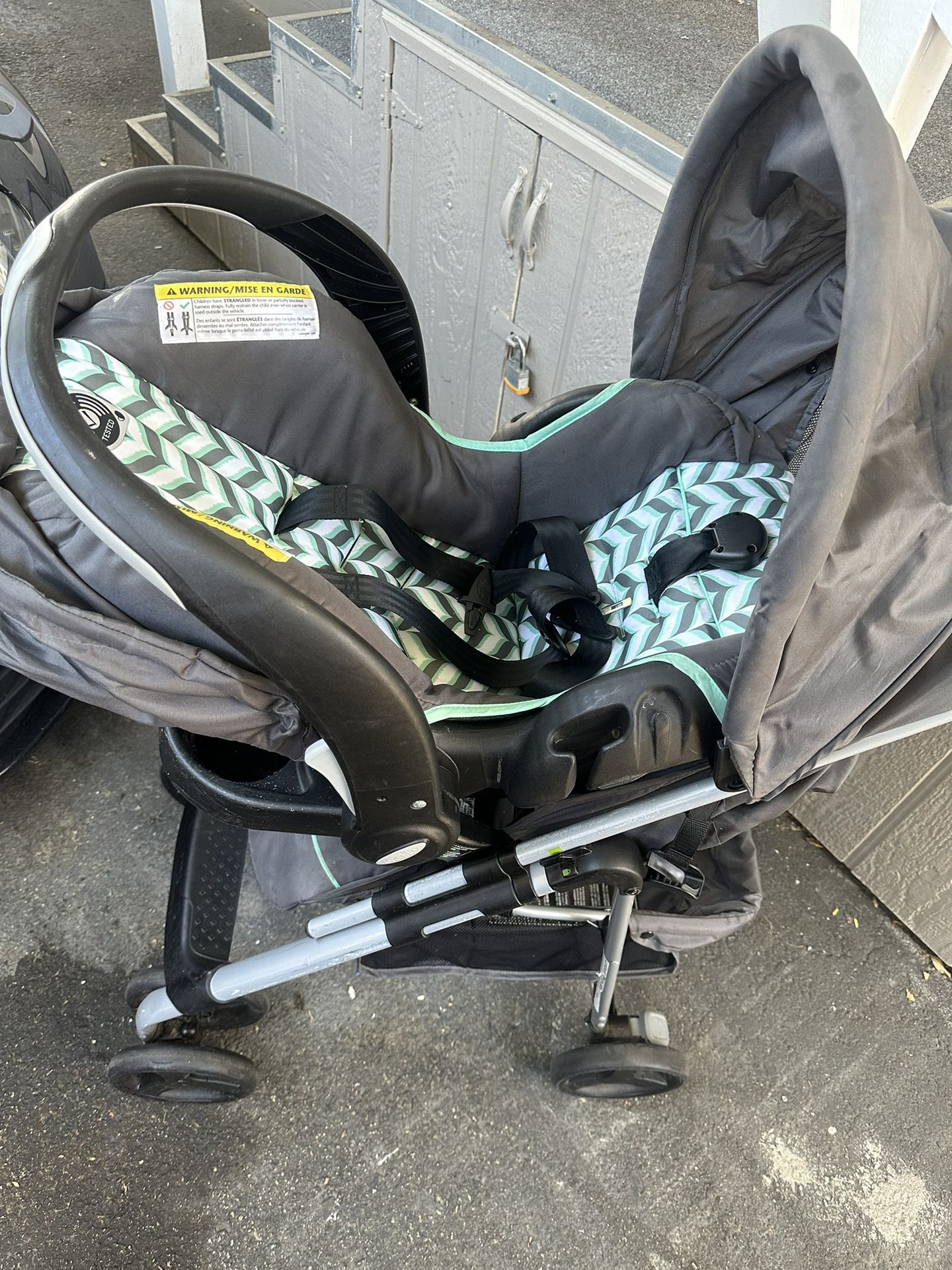 Evenflo Stroller With Baby Car Seat