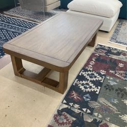 Wood Center Coffee Table