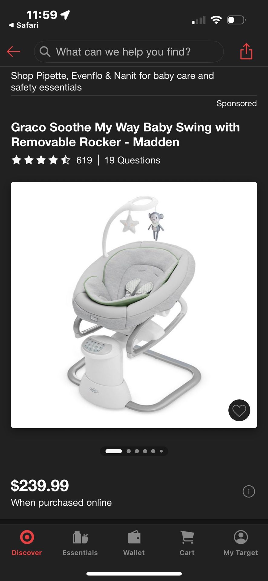 Graco Soothe My Way