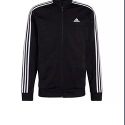 adidas men Essentials Warm-Up 3-Stripes Track Jacket 3XLT