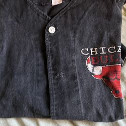 Chicago Bulls Vintage Baseball Variant Jersey