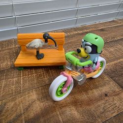 Bluey bike playset