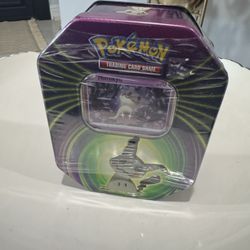 Mighty Mysterious Tin Mimikyu With Evolving Skies/Fusion Strike/ Brilliant Stars
