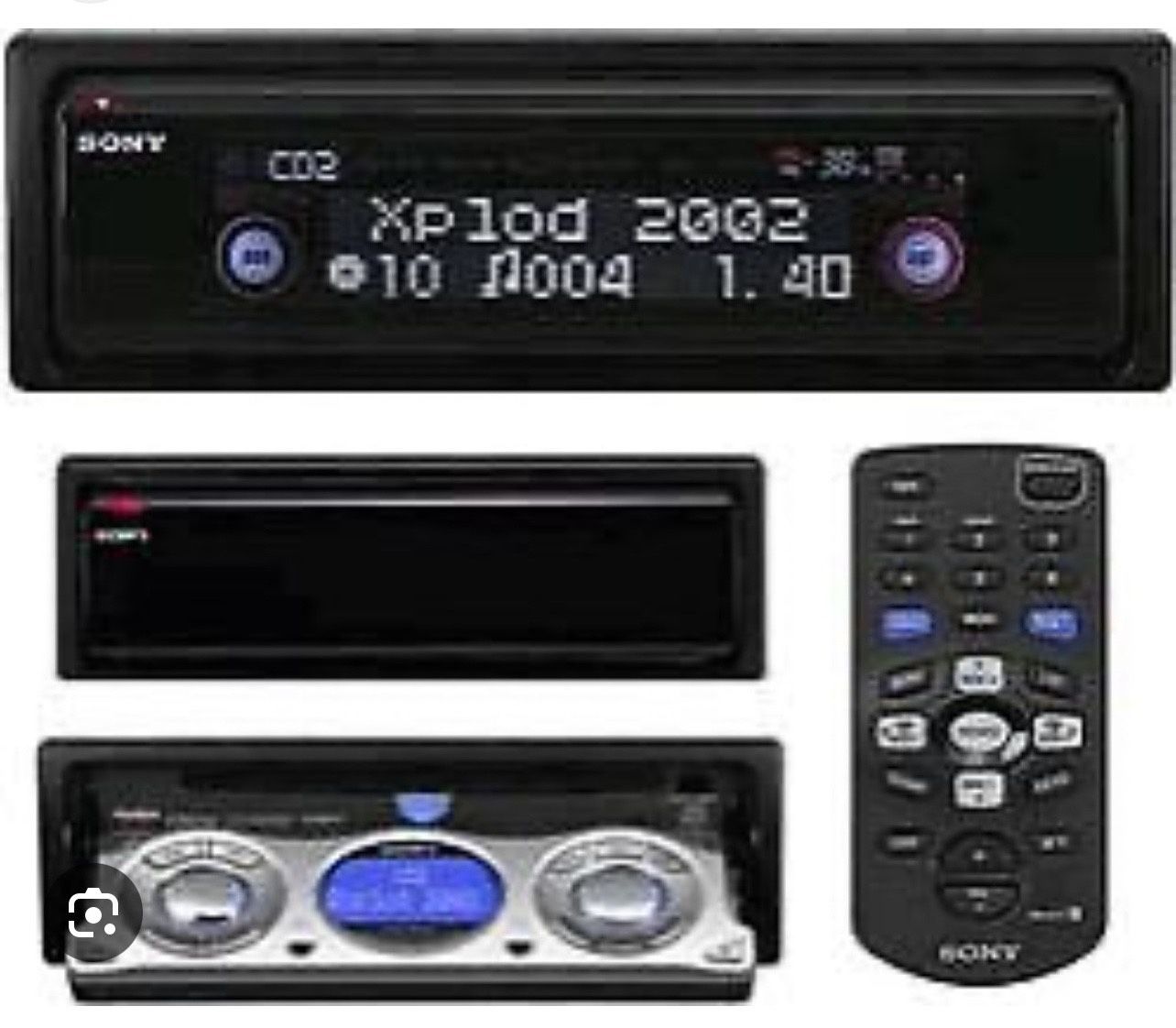 Sony CDX-M630 AM/ FM CD Radio With Remote