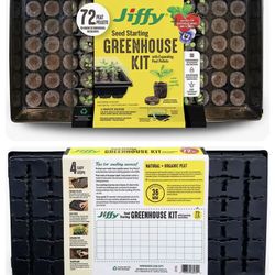 Seed Starting Grow Kit 72 Pellets