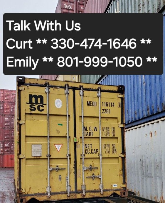 20 and 40 Ft Shipping Containers ON SALE! Conex, New And Used, $0 Down Payment Options, Rent To Own & Payment Plans! GREAT WARRANTY!