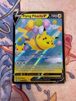 Error Flying Pikachu V Pokemon Celebrations