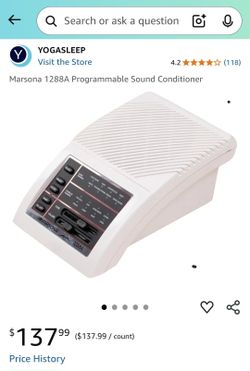 Marpac Marsona 1288A Sound Therapy Machine
