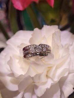 Wedding Ring Band Set