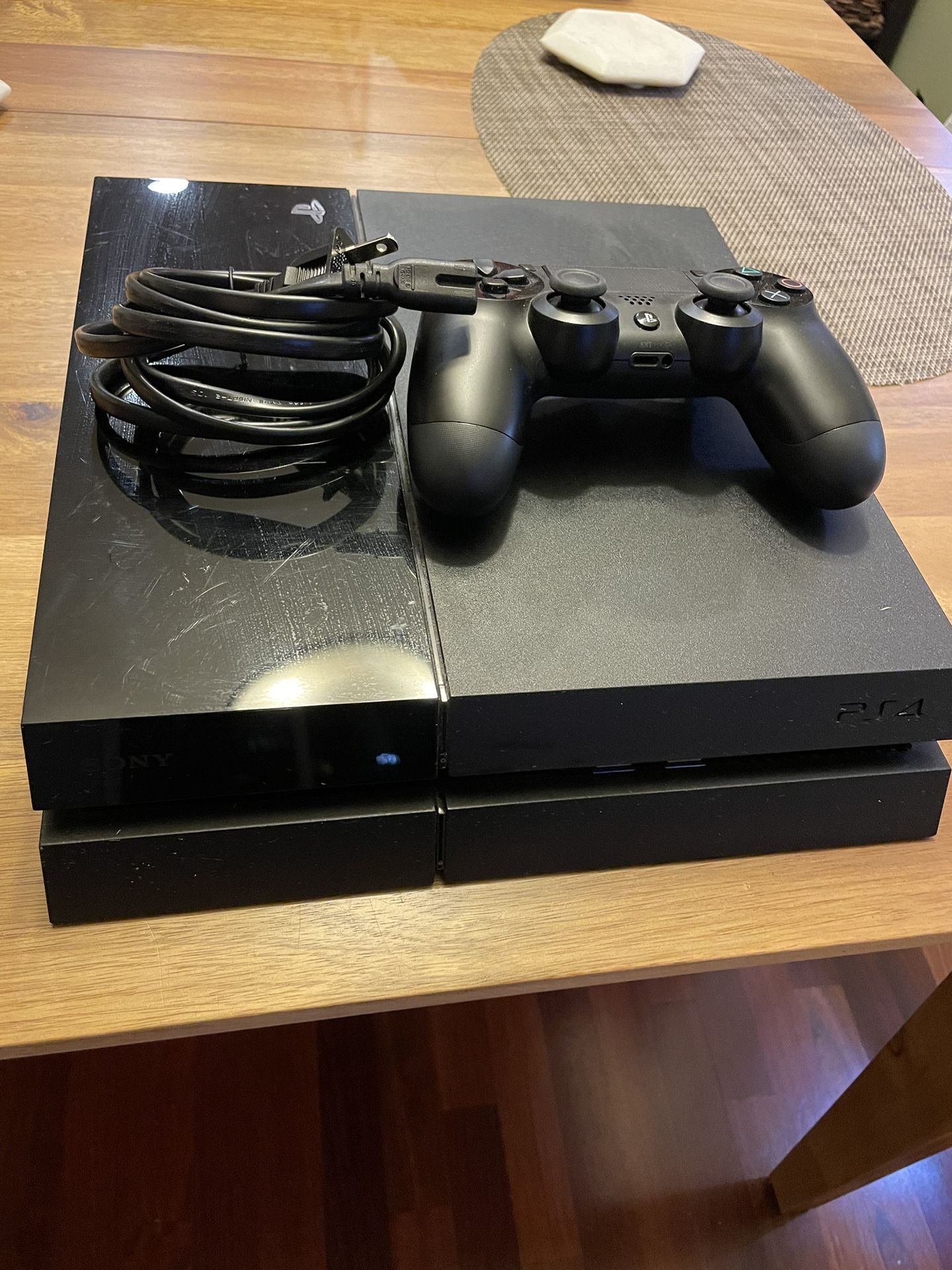 PS4 with Controller