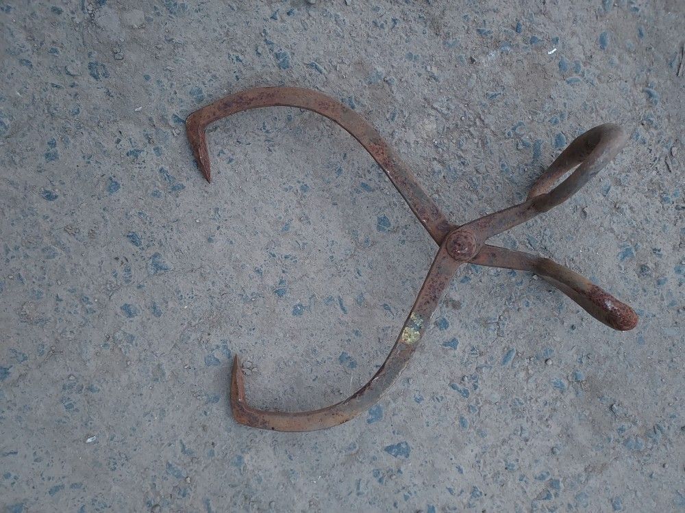 Antique Ice Tongs