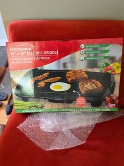 New eletric griddle