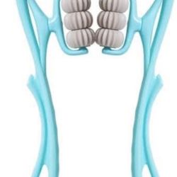 NEW, UNUSED - Aqua Handheld manual control Trigger Point Roller Massager Tool