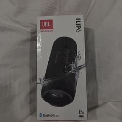 JBL Flip 6 Speaker-Waterproof-Black