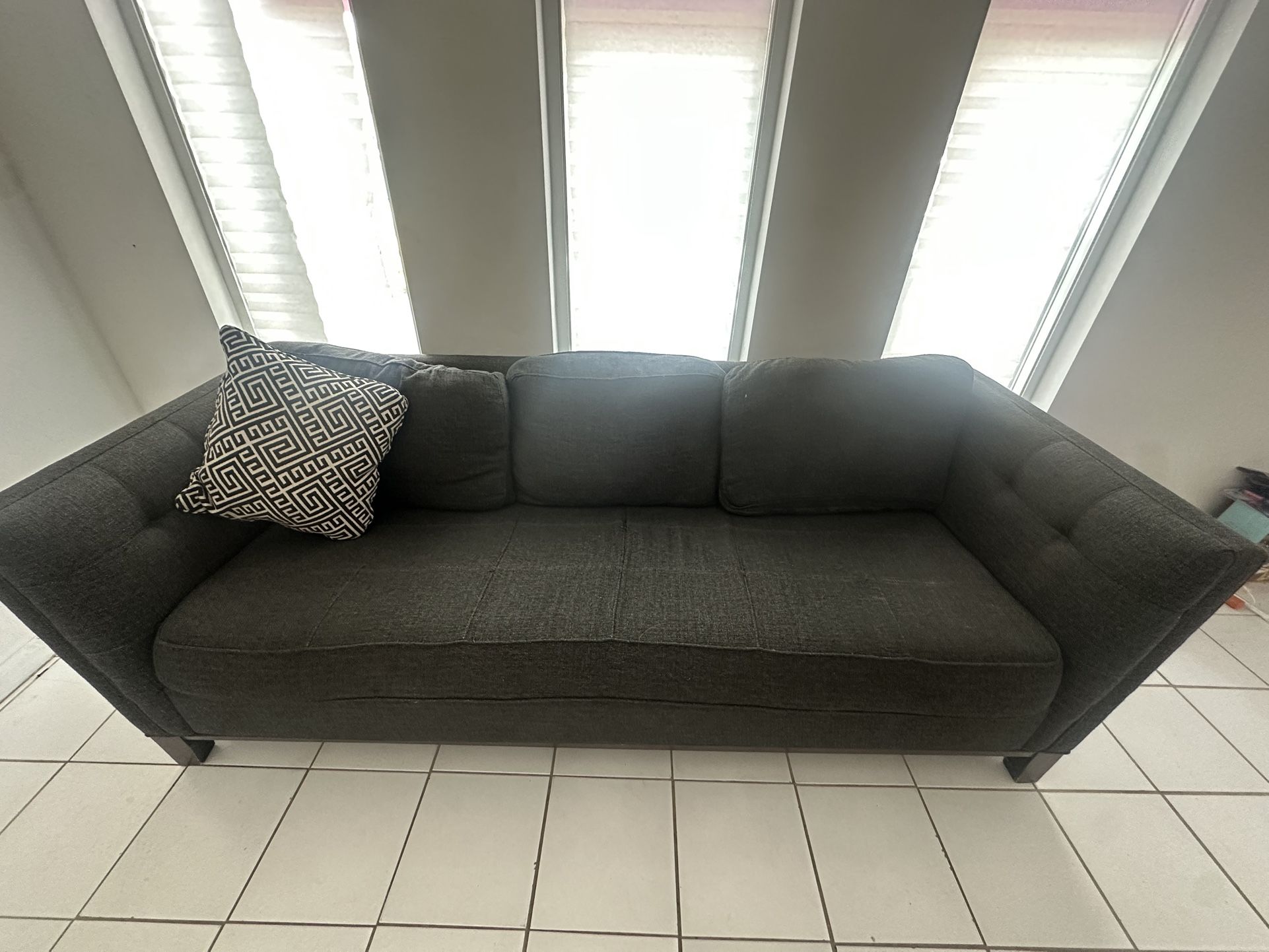 Dark Grey SLeeper Sofa