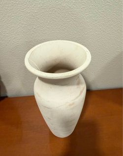 Wooden vase