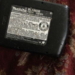 Makita battery 6.0ah 18 v lithium ion