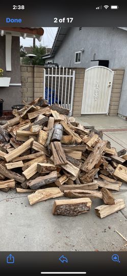 Firewood For Sale $20 Wheelbarrow