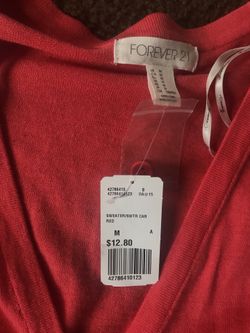 Forever 21 cardigan sweater size M brand new $10