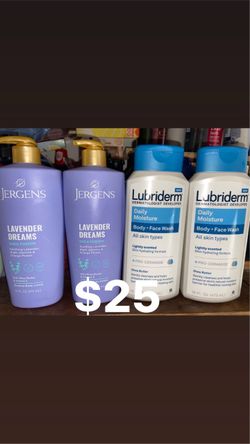 Jergens & Lubriderm Body Care Bundle (4 Items)