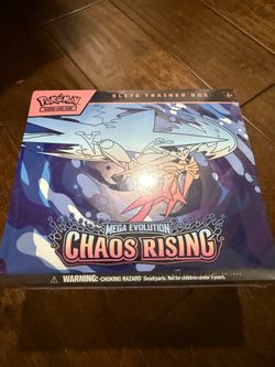 Chaos Rising ETB sealed