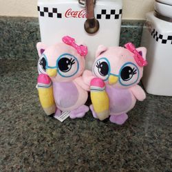 Two Small Owl Plushies (Must Pick Up