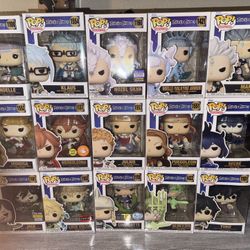 Black Clover Funko Pops 100$ For All 
