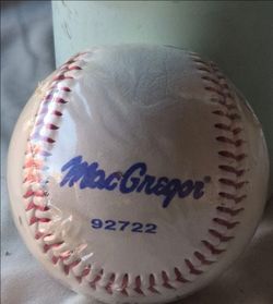 MacGregor Official League 92722 Collectable Baseball Cork & Rubber Core 9" 5 oz