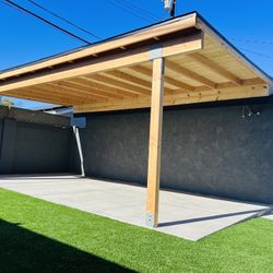 Wood Patio Cover 