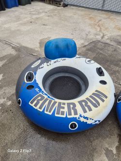 Inflatable river tubes