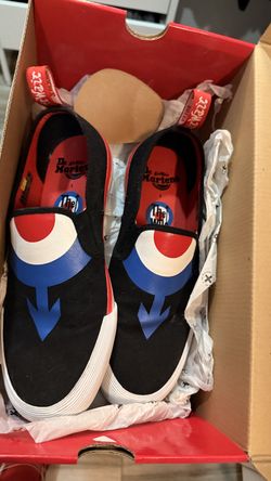 Dr. Martens x The Who Toomey slip‑on sneakers - Size 7 Men / 8 Women